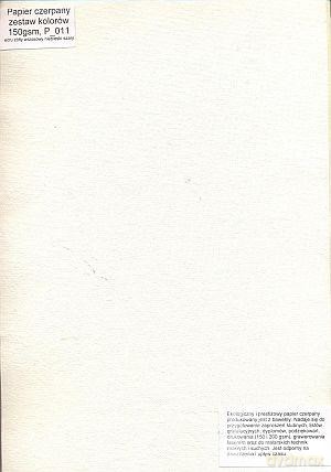 Papier Czerpany A4 P_011 150gsm Mix1 [SZKOŁA]