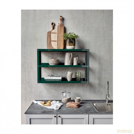 House Doctor - Shelving unit, HDUse - Dark Green - l: 80 cm, h: 53 cm, d: 22 cm