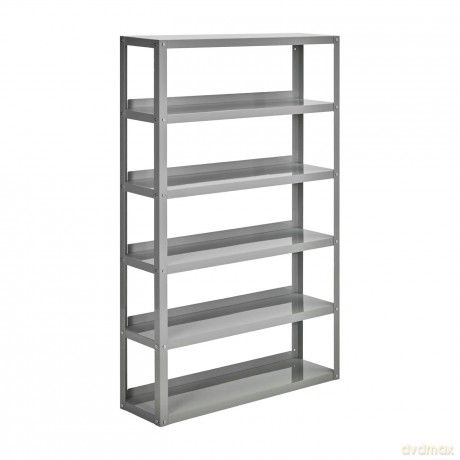 House Doctor - Shelving unit, HDUse - Light grey - l: 80 cm, h: 128 cm, d: 22 cm