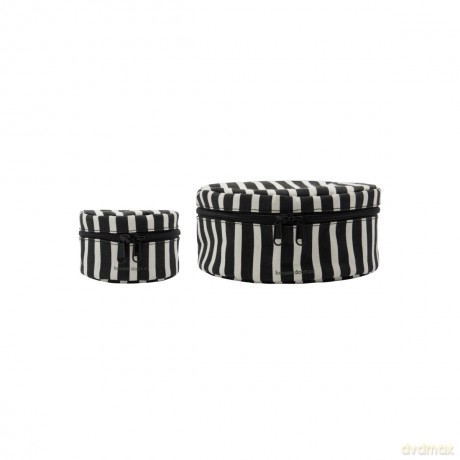 House Doctor - Storage, HDTopp, Black/Off-white - Black/Off-white