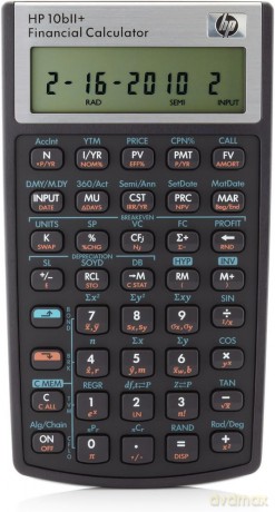Kalkulator naukowy HP - 10BII+ Financial Calculator