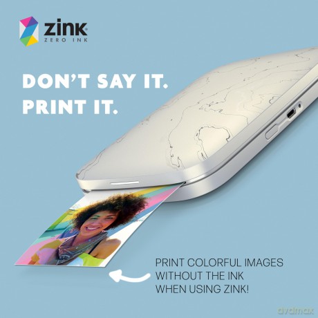 HP - Zink Paper For Sprocket Select 50 Pack 2,3x3,4