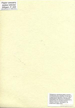Papier Czerpany A4 P_023 200gsm Mix3 [SZKOŁA]