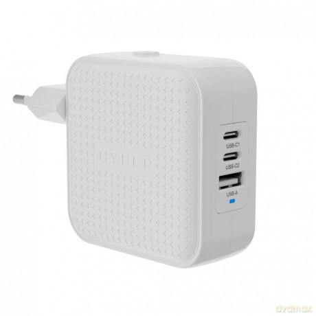 Hyper - HyperJuice 70W USB-C GaN Travel Charger (3C+1A) - White