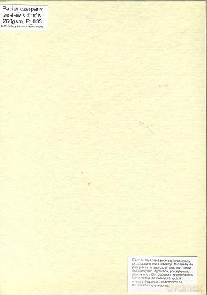 Papier Czerpany A4 P_033 260gsm Mix3 [SZKOŁA]