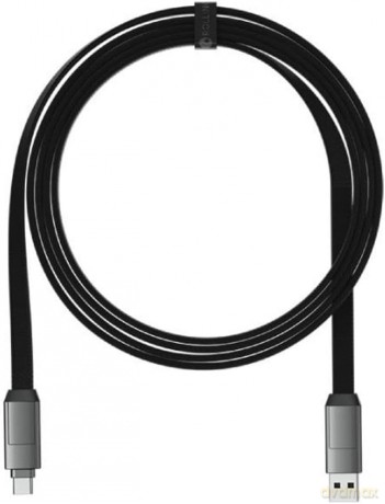 Kabel do ładowania i transmisji danych InCharge X MAX Lava Black 1,5m