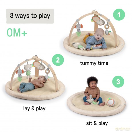 Ingenuity - Every Seasonâ˘ Plush Lambswool Play Gym - (IN-16969)