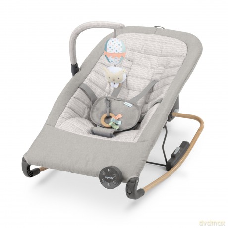 Ingenuity - Keep InMotion Automatic Rocking Seat - Gray - 0-6 M