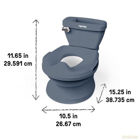 Ingenuity - My Size Potty Pro - Blue - 18-60 M