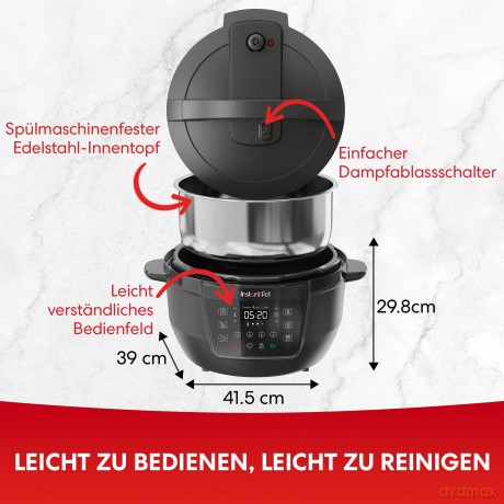 Instant - Pot XL Multicooker Rio 7L - 1200W
