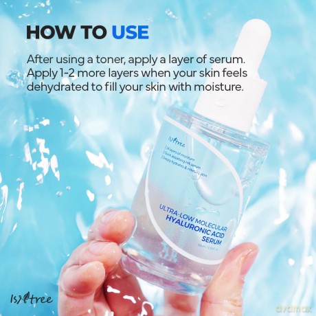 Isntree - Ultra Low Molecular Hyaluronic Acid Serum - 50 ml