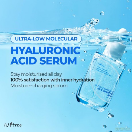 Isntree - Ultra Low Molecular Hyaluronic Acid Serum - 50 ml