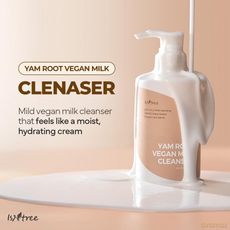 Isntree - Yam Root Vegan Milk Cleanser - 220 ml