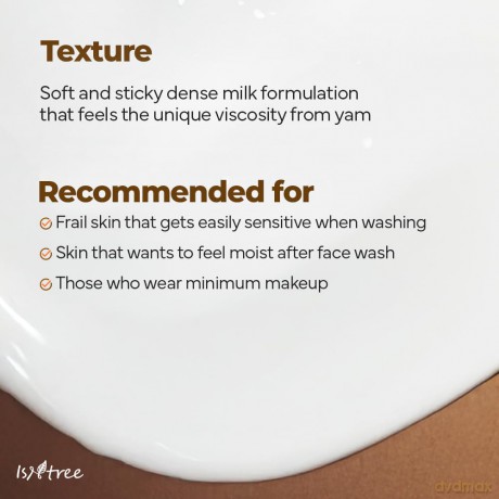 Isntree - Yam Root Vegan Milk Cleanser - 220 ml