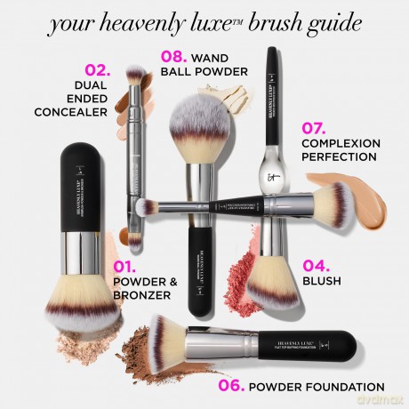 Pędzel do makijażu IT Cosmetics - Heavenly Luxe Complexion Perfection Brush