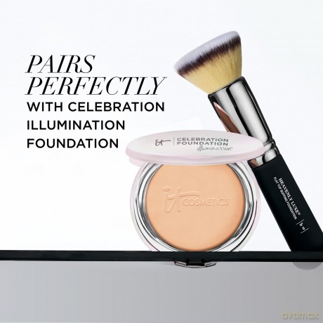 IT Cosmetics - Heavenly Luxe Flat Top Buffing Foundation Brush #6