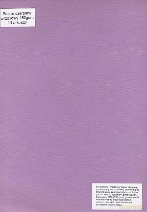 Papier Czerpany A4 P_516 150gsm Wrzosowy [SZKOŁA]