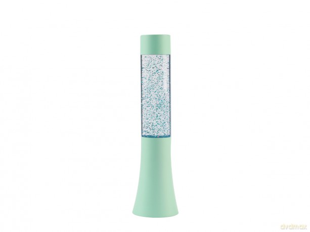 iTotal - Flared Glitter Lamp - Pastel Green - 33.5 cm