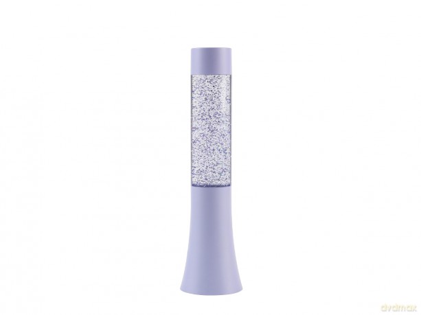 iTotal - Flared Glitter Lamp - Pastel Purple - 33.5 cm
