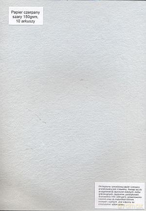 Papier Czerpany A4 P_517 150gsm Szary [SZKOŁA]