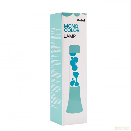 iTotal - Flared Lava Lamp - Pastel Green - 37 cm
