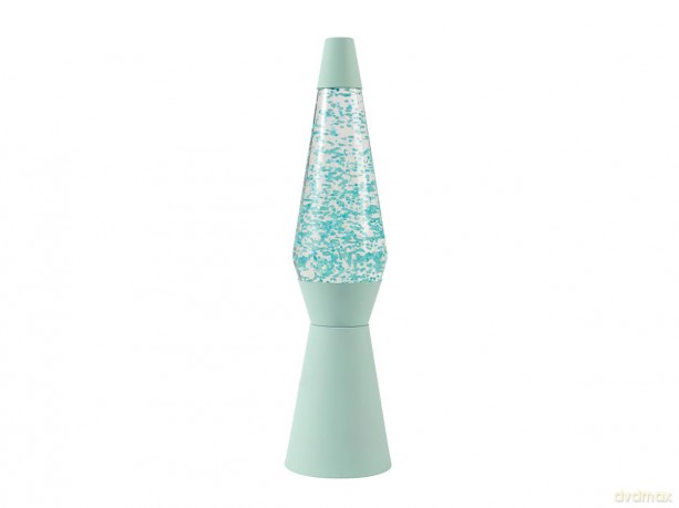 iTotal - Spaceship Glitter Lamp - Pastel Green - 11x11x40 cm
