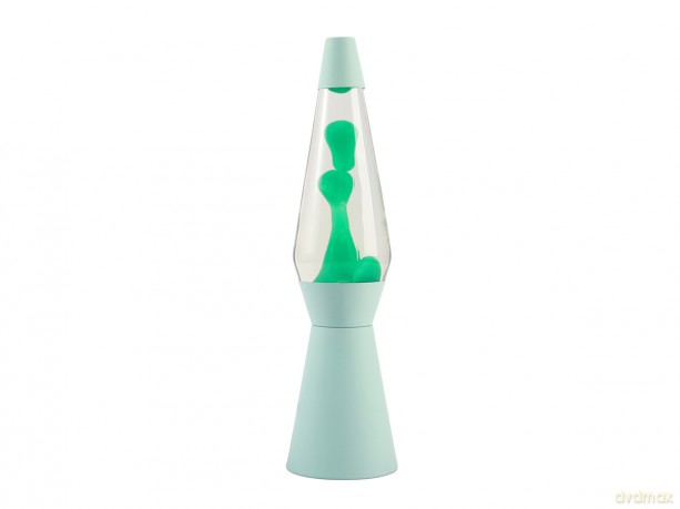 iTotal - Spaceship Lava Lamp - Pastel Green - 40 cm