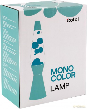 iTotal - Spaceship Lava Lamp - Pastel Green - 40 cm