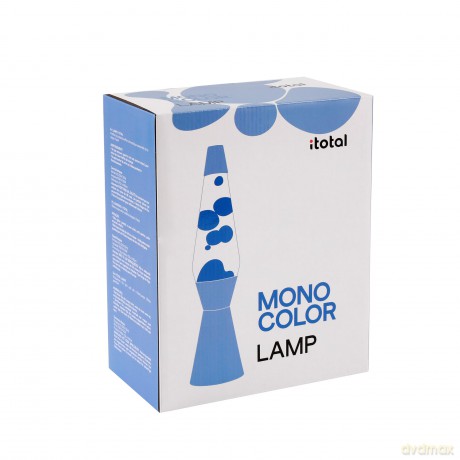 Lampa iTotal - Spaceship Lava Lamp - Pastel Purple - 40 cm