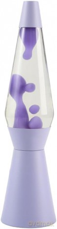 Lampa iTotal - Spaceship Lava Lamp - Pastel Purple - 40 cm
