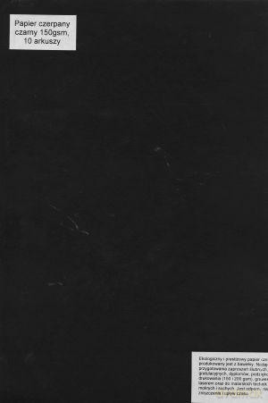 Papier Czerpany A4 P_519 150gsm Czarny [SZKOŁA]