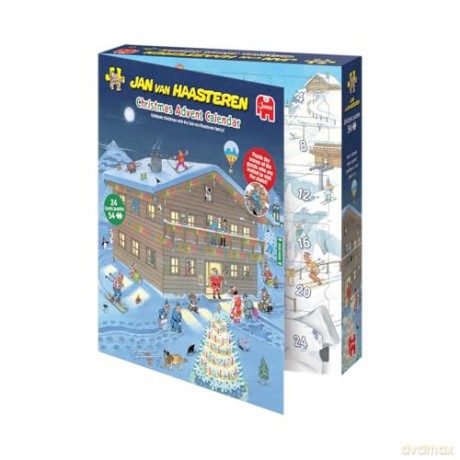 Jan Van Haasteren - Kalendarz Adwentowy - Puzzle (24x 54 Pieces) (1110100708)