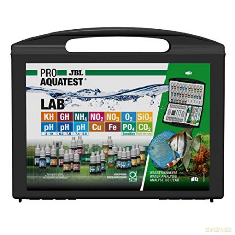 JBL - ProAquaTest LAB - test case with 13 water tests for the analysis of tap water and freshwater aquariums
