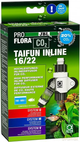 JBL Proflora Taifun 16/22 Inline Diffusor Co2 (141.8225)