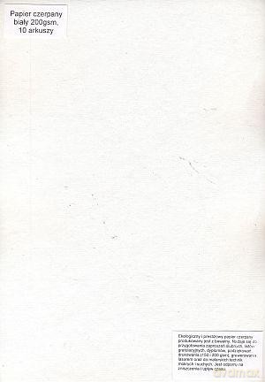 Papier Czerpany A4 P_551 200gsm Biały [SZKOŁA]