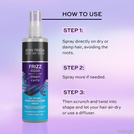 John Frieda - Frizz Ease Dream Curls Oil-Infused Wave-Revitalising Spray - 150 ml