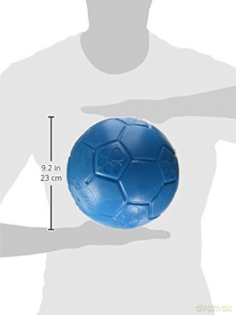Piłka dla psa jolly pets - Jolly Soccer Ball - Light Blue - L (20cm)