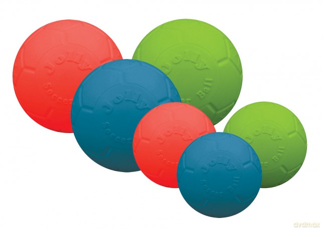 jolly pets - Jolly Soccer Ball - Red - S (15cm)