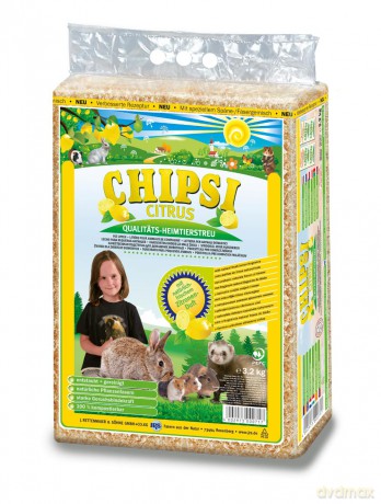 JRS Petcare - Chipsi Citrus Bedding shavings 3.2kg - (400297300071)
