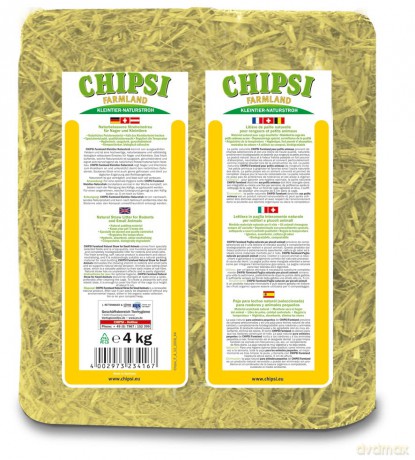 JRS Petcare - Chipsi Farmland Bedding Straw 4kg - (400297323416)