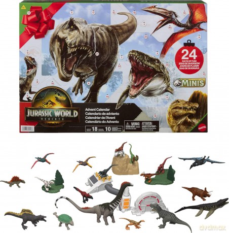 Jurassic World - Kalendarz Adwentowy (JGB67) [FIGURKA]