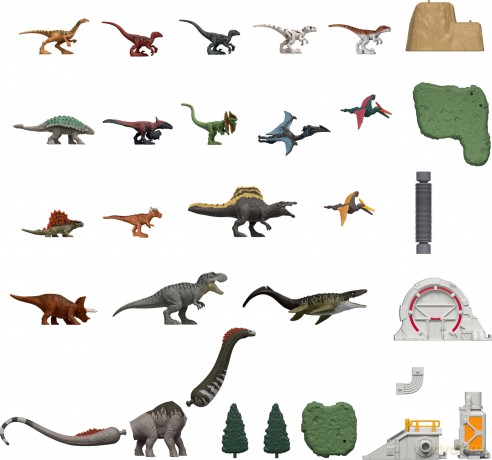 Jurassic World - Kalendarz Adwentowy (JGB67) [FIGURKA]