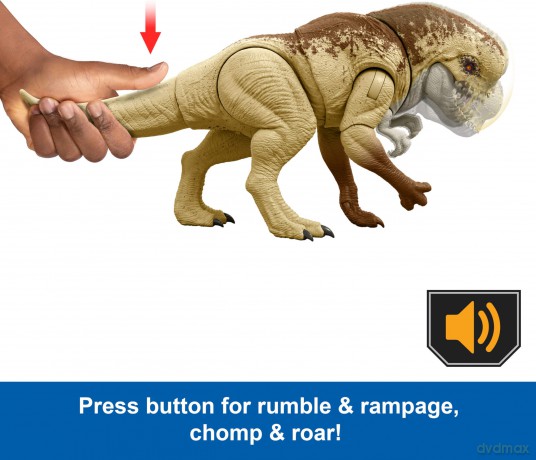 Jurassic World - Rebirth Distortus Rex Action Figure Rumble N Rampage Dinosaur [FIGURKA]