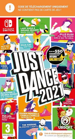 Just Dance 2021 (Code in Box) (FR/Multi in Game) [GRA SWITCH]