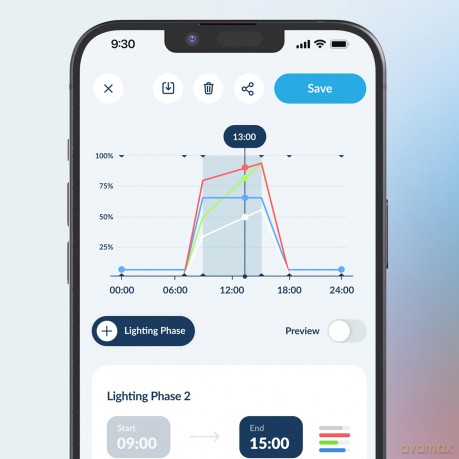Juwel - Helialux App Control - Plan your aquarium lighting