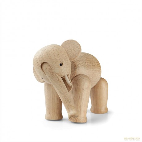 Kay Bojesen - Elephant Mini Oak - 9.5 cm