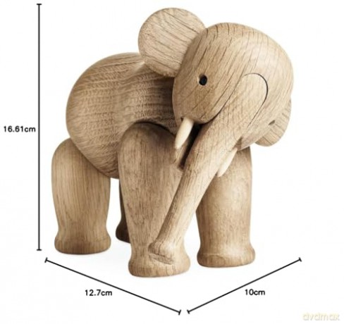 Kay Bojesen - Elephant Small Oak - H12.6 cm