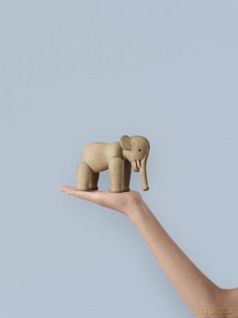 Kay Bojesen - Elephant Small Oak - H12.6 cm