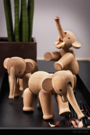Kay Bojesen - Elephant Small Oak - H12.6 cm