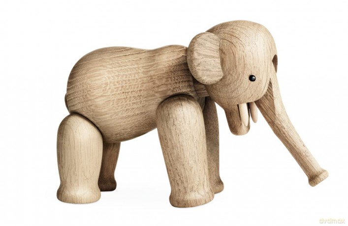 Kay Bojesen - Elephant Small Oak - H12.6 cm